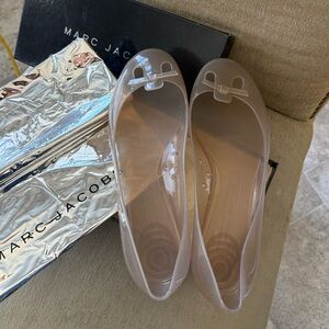 Brand new with dust bag and box. Marc Jacobs. Transparent Shoes